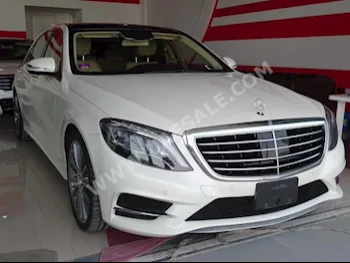 Cars For Sale Mercedes-Benz  S-Class  500  88,000  White  Sedan  Automatic  RWD  Leather  2015  8  Panorama  Gasoline
