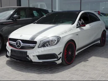 Cars For Sale Mercedes-Benz  A-Class  45 AMG  82,000  White  Hatchback  Tiptronic  RWD  Leather  2015  4  Panorama  Gasoline