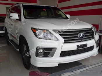 Cars For Sale Lexus  LX  570 S  136,000  White  SUV  Automatic  4WD  Leather  2015  8  Yes  Gasoline