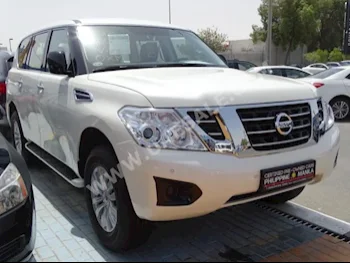 Cars For Sale Nissan  Patrol  SE / Type 3  0  White  SUV  Automatic  4WD  Cloth  2018  6  No  Gasoline