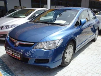 Cars For Sale Honda  Civic  199,000  Blue  Sedan  Automatic  FWD  Cloth  2008  4  No  Gasoline