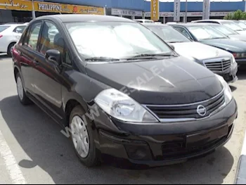 Cars For Sale Nissan  Tiida  1.8  116,000  Black  Sedan  Automatic  FWD  Cloth  2012  4  No  Gasoline