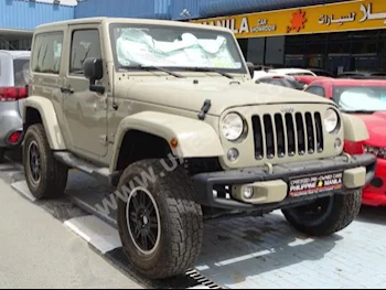 Cars For Sale Jeep  Wrangler  Sport  5,000  Beige  SUV  Automatic  4WD  Cloth  2017  6  No  Gasoline