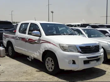 Cars For Sale Toyota  Hilux  VVT-2.7  63,000  White  Pick Up  Manual  4WD  Cloth  2013  4  No  Gasoline