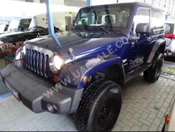 Cars For Sale Jeep  Wrangler  Sahara  75,000  Blue  SUV  Manual  4WD  Cloth  2013  6  No  Gasoline
