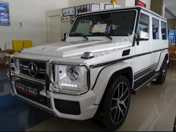 Cars For Sale Mercedes-Benz  G-Class  63 AMG  7,000  White  SUV  Automatic  4WD  Leather  2017  8  Yes  Gasoline