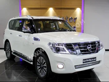 Cars For Sale Nissan  Patrol  LE Platinum  42,500  White  SUV  Automatic  AWD  Leather  2016  8  Yes  Gasoline