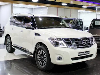 Cars For Sale Nissan  Patrol  LE Platinum  44,000  White  SUV  Automatic  AWD  Leather  2016  8  Yes  Gasoline