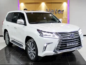 Cars For Sale Lexus  LX  570 Platinum  43,000  White  SUV  Automatic  RWD  Leather  2017  8  Yes  Gasoline