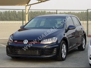 سيارات للبيع فوكس واغن  غولف  جي تي اّي  7,000  أزرق غامق  هاتشباك  اتوماتك  دفع أمامي  جلد  2017  4  نعم  بنزين