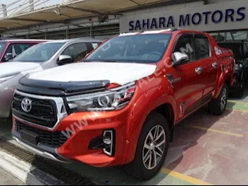 Cars For Sale Toyota  Hilux  Revolution G  0  Orange  Pick Up  Automatic  4WD  Leather  2018  6  No  Diesel