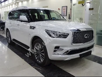 Cars For Sale Infiniti  QX  80  0  White  SUV  Automatic  4WD  Leather  2018  8  Yes  Gasoline