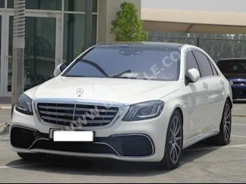 Cars For Sale Mercedes-Benz  S-Class  63 AMG  44,650  White  Sedan  Automatic  RWD  Leather  2015  8  Panorama  Gasoline