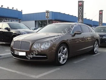 Cars For Sale Bentley  Continental  Flying Spur Mulliner  48,000  Gold  Sedan  Automatic  AWD  Leather  2014  12  Yes  Gasoline