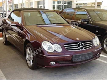 Cars For Sale Mercedes-Benz  SLK-Class  320  130,000  Maroon  Convertible  Automatic  RWD  Leather  2005  6  No  Gasoline