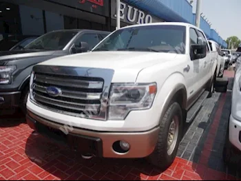 Cars For Sale Ford  F  150 Kingranch  41,000  White  Pick Up  Automatic  4WD  Leather  2015  8  Yes  Gasoline
