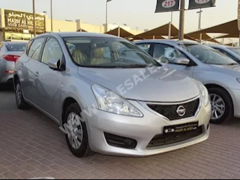 Cars For Sale Nissan  Tiida  60,000  Silver  Hatchback  Automatic  FWD  Cloth  2016  4  No  Gasoline