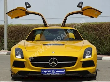 Cars For Sale Mercedes-Benz  SLS-Class  AMG Black Series  0  Yellow  Coupe / Sport  Automatic  RWD  Leather  2014  8  No  Gasoline