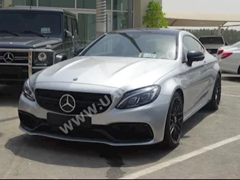 Cars For Sale Mercedes-Benz  C-Class  63 AMG  17,010  Silver  Coupe / Sport  Automatic  RWD  Leather  2017  8  Panorama  Gasoline