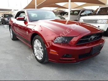 Cars For Sale Ford  Mustang  GT  54,000  Dark Red  Convertible  Automatic  RWD  Leather  2014  6  No  Gasoline