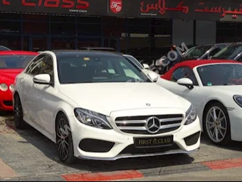 Cars For Sale Mercedes-Benz  C-Class  200  53,000  White  Sedan  Automatic  RWD  Leather  2017  4  Panorama  Gasoline