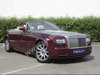 Cars For Sale Rolls-Royce  Phantom  Drophead  20,000  Purple  Convertible  Automatic  AWD  Leather  2014  12  No  Gasoline