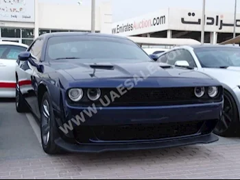 Cars For Sale Dodge  Challenger  57,000  Dark Blue  Coupe / Sport  Automatic  RWD  Leather  2016  8  No  Gasoline