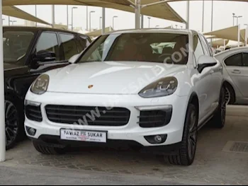 Cars For Sale Porsche  Cayenne  S  130,000  White  SUV  Automatic  4WD  Leather  2015  6  Panorama  Gasoline