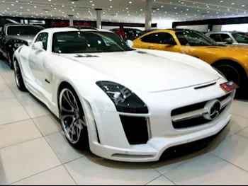 Cars For Sale Mercedes-Benz  SLS-Class  FAB Design  2,000  White  Coupe / Sport  Automatic  RWD  Leather  2011  8  No  Gasoline