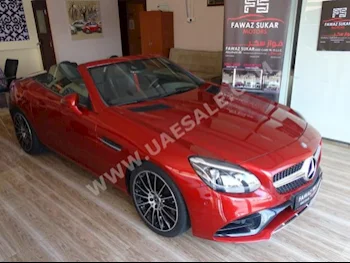 Cars For Sale Mercedes-Benz  SLC- Class  200  30,000  Red  Convertible  Automatic  RWD  Leather  2017  4  No  Gasoline