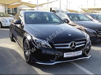 Cars For Sale Mercedes-Benz  C-Class  200  44,000  Black  Sedan  Automatic  RWD  Leather  2017  4  Panorama  Gasoline