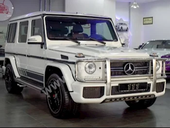 Cars For Sale Mercedes-Benz  G-Class  63 AMG  137,308  White  SUV  Automatic  4WD  Leather  2014  8  Yes  Gasoline
