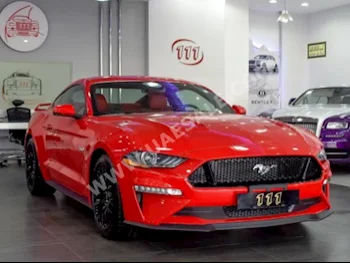 Cars For Sale Ford  Mustang  GT 5.0  0  Red  Coupe / Sport  Automatic  RWD  Leather  2019  8  Yes  Gasoline
