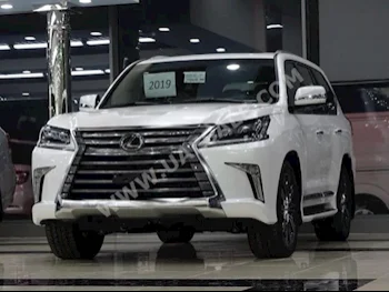 Cars For Sale Lexus  LX  570 Platinum  0  White  SUV  Automatic  4WD  Leather  2019  8  Yes  Gasoline