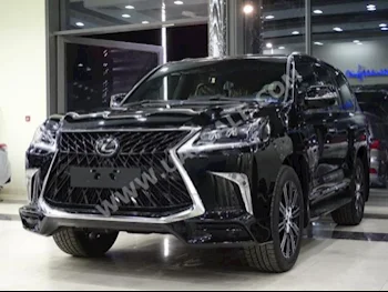 Cars For Sale Lexus  LX  570 Sport Plus  0  Black  SUV  Automatic  4WD  Leather  2019  8  Yes  Gasoline