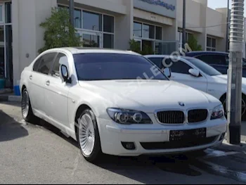 Cars For Sale BMW  7-Series  730 Li  100,000  White  Sedan  Automatic  RWD  Leather  2007  6  Yes  Gasoline