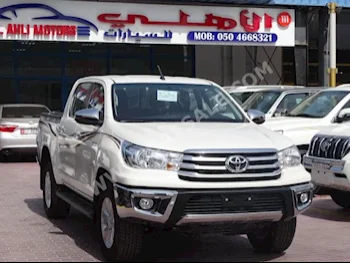 Cars For Sale Toyota  Hilux  GLX  0  White  Pick Up  Automatic  4WD  Cloth  2019  4  No  Gasoline