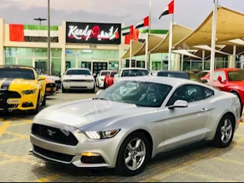 Cars For Sale Ford  Mustang  Eco Boost  45,000  Silver  Coupe / Sport  Automatic  RWD  Leather  2015  6  No  Gasoline