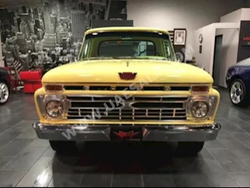 Cars For Sale Ford  F  100  0  Yellow  Pick Up  Automatic  RWD  Cloth  1965  8  No  Gasoline