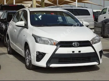 Cars For Sale Toyota  Yaris  110,000  White  Hatchback  Automatic  FWD  Cloth  2015  4  No  Gasoline
