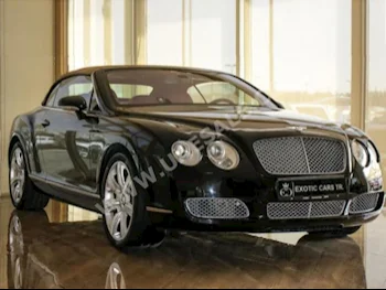 Cars For Sale Bentley  Continental  GTC  98,900  Black  Convertible  Automatic  RWD  Leather  2007  12  Yes  Gasoline