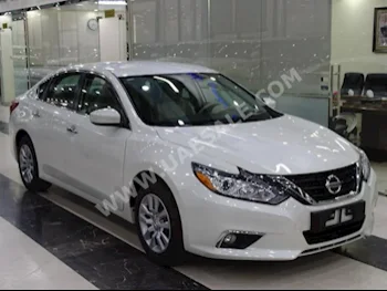 Cars For Sale Nissan  Altima  2.5 S  0  White  Sedan  Automatic  FWD  Cloth  2018  4  No  Gasoline