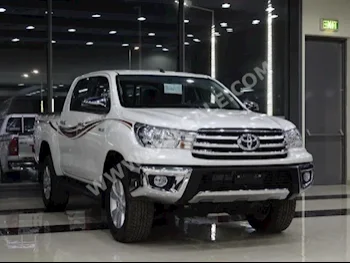 Cars For Sale Toyota  Hilux  GLX  0  White  Pick Up  Manual  4WD  Cloth  2019  4  No  Gasoline