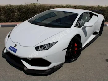 Cars For Sale Lamborghini  Huracan  LP610-4  53,000  White  Coupe / Sport  F-1  AWD  Leather  2015  10  No  Gasoline