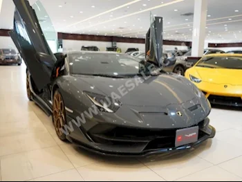 Cars For Sale Lamborghini  Aventador  SVJ  0  Dark Gray  Coupe / Sport  Automatic  AWD  Leather/Chamois  2019  10  No  Gasoline
