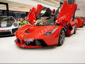 Cars For Sale Ferrari  La Ferrari  1,800  Red  Coupe / Sport  F-1  AWD  Leather  2015  8  No  Gasoline