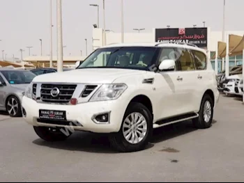 Cars For Sale Nissan  Patrol  SE  145,000  White  SUV  Automatic  4WD  Cloth  2016  6  No  Gasoline