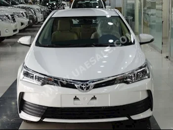 Cars For Sale Toyota  Corolla  XLI 1.6  0  White  Sedan  Automatic  FWD  Cloth  2019  4  No  Gasoline