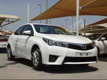 Cars For Sale Toyota  Corolla  SE 1.6  54,000  White  Sedan  Automatic  FWD  Cloth  2016  4  No  Gasoline