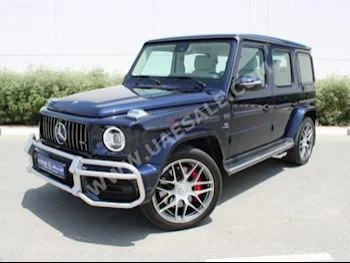 Cars For Sale Mercedes-Benz  G-Class  63 AMG  8,000  Dark Blue  SUV  Automatic  4WD  Leather  2019  8  Yes  Gasoline